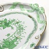 ヘレンド インドの華グリーン 00400-0-00 パーティートレイ 38cm