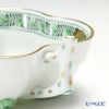 ヘレンド インドの華グリーン 00492-0-00 オープンシュガー 10.5cm
