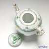 ヘレンド インドの華グリーン 00606-0-09／604 ティーポット ローズ 800ml