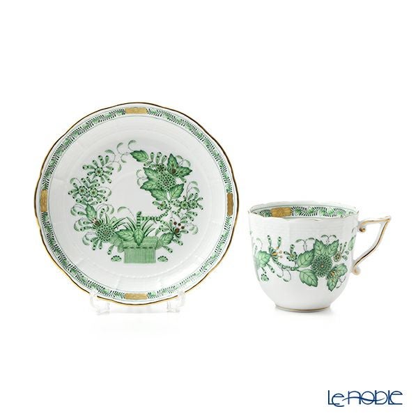 ヘレンド インドの華グリーン 00706-0-00 コーヒーカップ＆ソーサー 160ml
