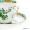 ヘレンド インドの華グリーン 00706-0-00 コーヒーカップ＆ソーサー 160ml