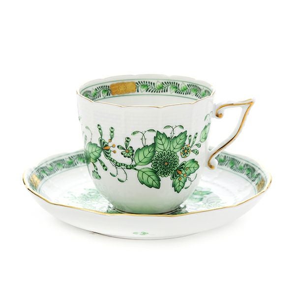 ヘレンド インドの華グリーン 00706-0-00 コーヒーカップ＆ソーサー 160ml