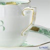 ヘレンド インドの華グリーン 00707-0-00／707 モカカップ＆ソーサー 150ml