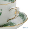 ヘレンド (HEREND) インドの華グリーン 00724-0-00／724 ティーカップ＆ソーサー 200ml
