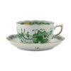 ヘレンド (HEREND) インドの華グリーン 00724-0-00／724 ティーカップ＆ソーサー 200ml