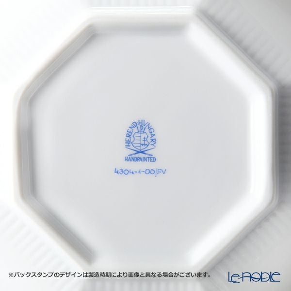 ヘレンド インドの華グリーン FV オクタゴナルカップ＆ソーサー 04304-0-00