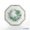 ヘレンド インドの華グリーン 04304-1-00 小皿（オクタゴナル） 13.5cm
