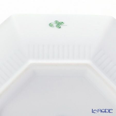 ヘレンド インドの華グリーン 04304-1-00 小皿（オクタゴナル） 13.5cm