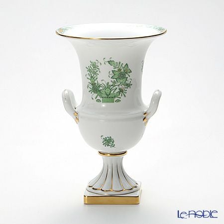 ヘレンド インドの華グリーン 06431-0-00／6431 ベース 24cm