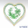 ヘレンド インドの華グリーン 07703-0-00／7703 ハートトレイ
