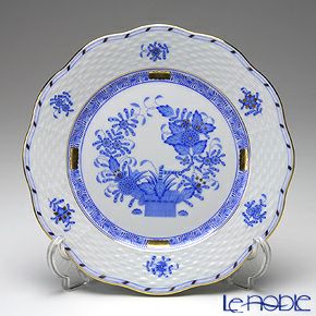 ヘレンド (HEREND) インドの華ブルー 00517-0-00 プレート 19cm