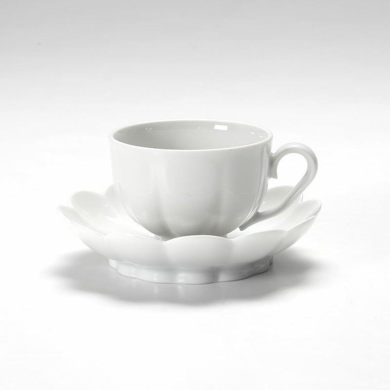 アウガルテン（AUGARTEN） メロン ホワイト（1000） モカカップ＆ソーサー 50ml （015）