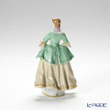 アウガルテン（AUGARTEN） フィギュリン（011210） ホットチョコレートを運ぶ少女 1015