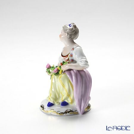 アウガルテン（AUGARTEN） フィギュリン（011210） 花輪を持つ少女 13cm 1016