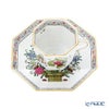 ヘレンド インドの華多彩色 オクタゴナルカップ＆ソーサー 04304-0-00