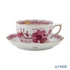 ヘレンド (HEREND) インドの華ピンク 00724-0-00／724 ティーカップ＆ソーサー 200ml