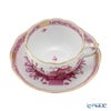 ヘレンド (HEREND) インドの華ピンク 00724-0-00／724 ティーカップ＆ソーサー 200ml