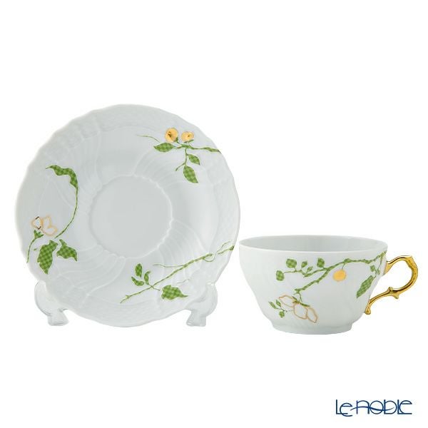 ジノリ1735／リチャード ジノリ（GINORI 1735／Richard Ginori） フィオーリ ヴェルディ ティーカップ＆ソーサー 240ml