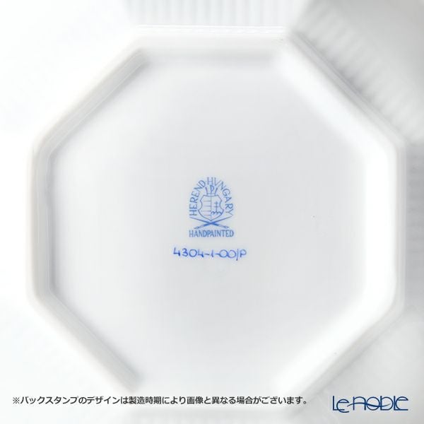 ヘレンド (HEREND) インドの華ピンク P オクタゴナルカップ＆ソーサー 04304-0-00
