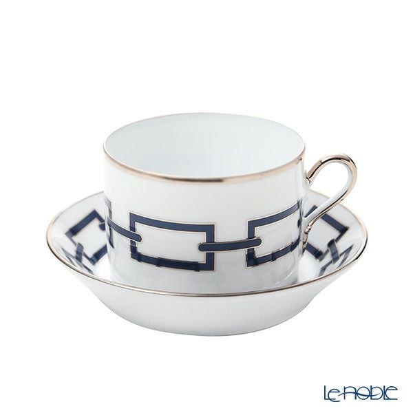 ジノリ1735／リチャード ジノリ（GINORI 1735／Richard Ginori） カテーネ サファイア ティーカップ＆ソーサー ブルー 200ml／13.5cm