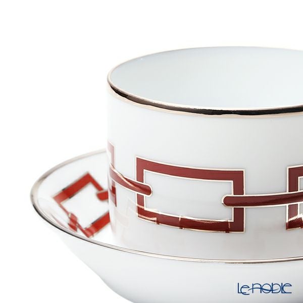 ジノリ1735／リチャード ジノリ（GINORI 1735／Richard Ginori） カテーネ スカーレット ティーカップ＆ソーサー レッド 200ml／13.5cm