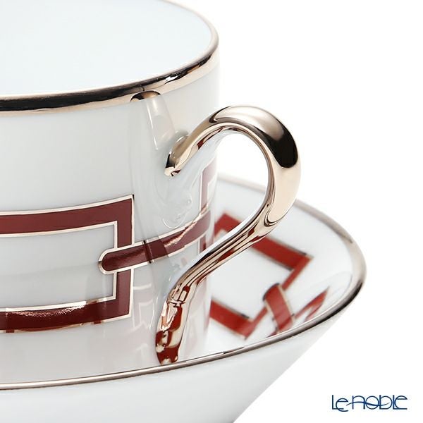 ジノリ1735／リチャード ジノリ（GINORI 1735／Richard Ginori） カテーネ スカーレット ティーカップ＆ソーサー レッド 200ml／13.5cm