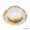 ヘレンド (HEREND) インドの華イエロー 00724-0-00／724 ティーカップ＆ソーサー 200ml