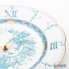 ヘレンド インドの華ターコイズ 00527-0-47 ウォールクロック 28.5cm