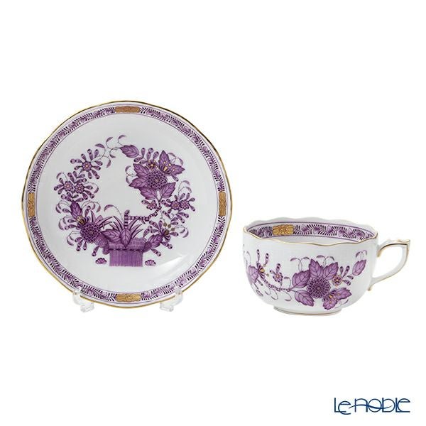 ヘレンド インドの華ライラック FL 00704-0-00 ティーカップ＆ソーサー 200ml