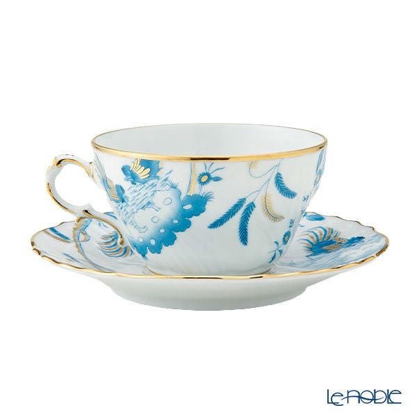 ジノリ1735／リチャード ジノリ（GINORI 1735／Richard Ginori） オーロディドッチァ ターコイズ ティーカップ＆ソーサー 240ml