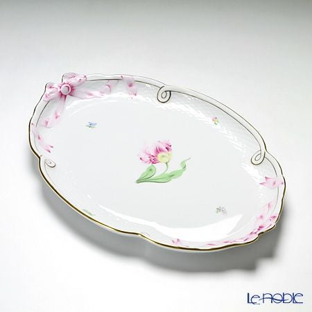 ヘレンド キティ KY-2（ピンク） 00400-0-00 パーティートレイ 38cm