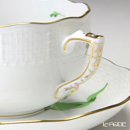 ヘレンド (HEREND) キティ KY-2（ピンク） 00724-0-00／724 ティーカップ＆ソーサー 200ml