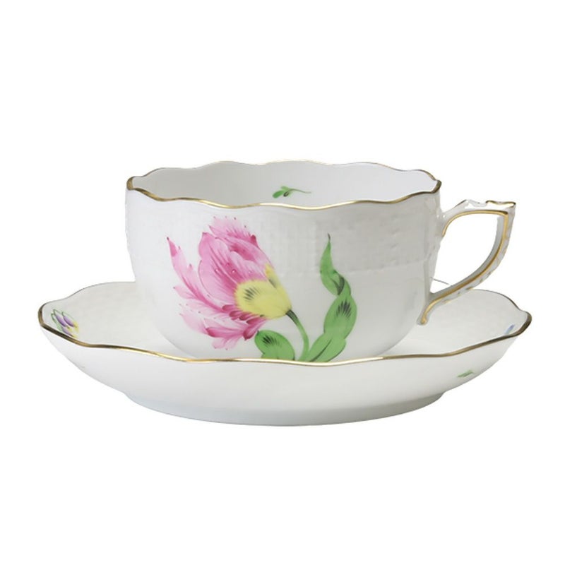 ヘレンド (HEREND) キティ KY-2（ピンク） 00724-0-00／724 ティーカップ＆ソーサー 200ml