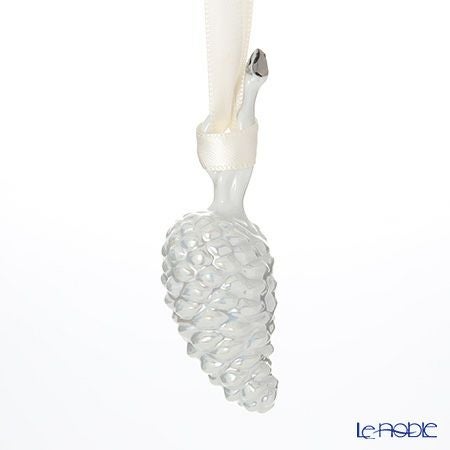 アウガルテン（AUGARTEN） クリスマスコレクション マツカサ シャイニーホワイト