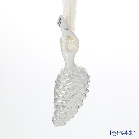 アウガルテン（AUGARTEN） クリスマスコレクション マツカサ シャイニーホワイト