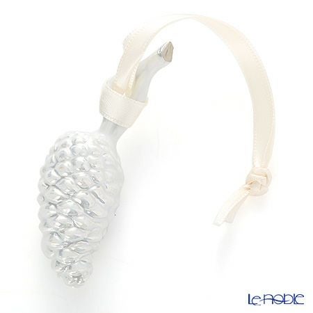 アウガルテン（AUGARTEN） クリスマスコレクション マツカサ シャイニーホワイト