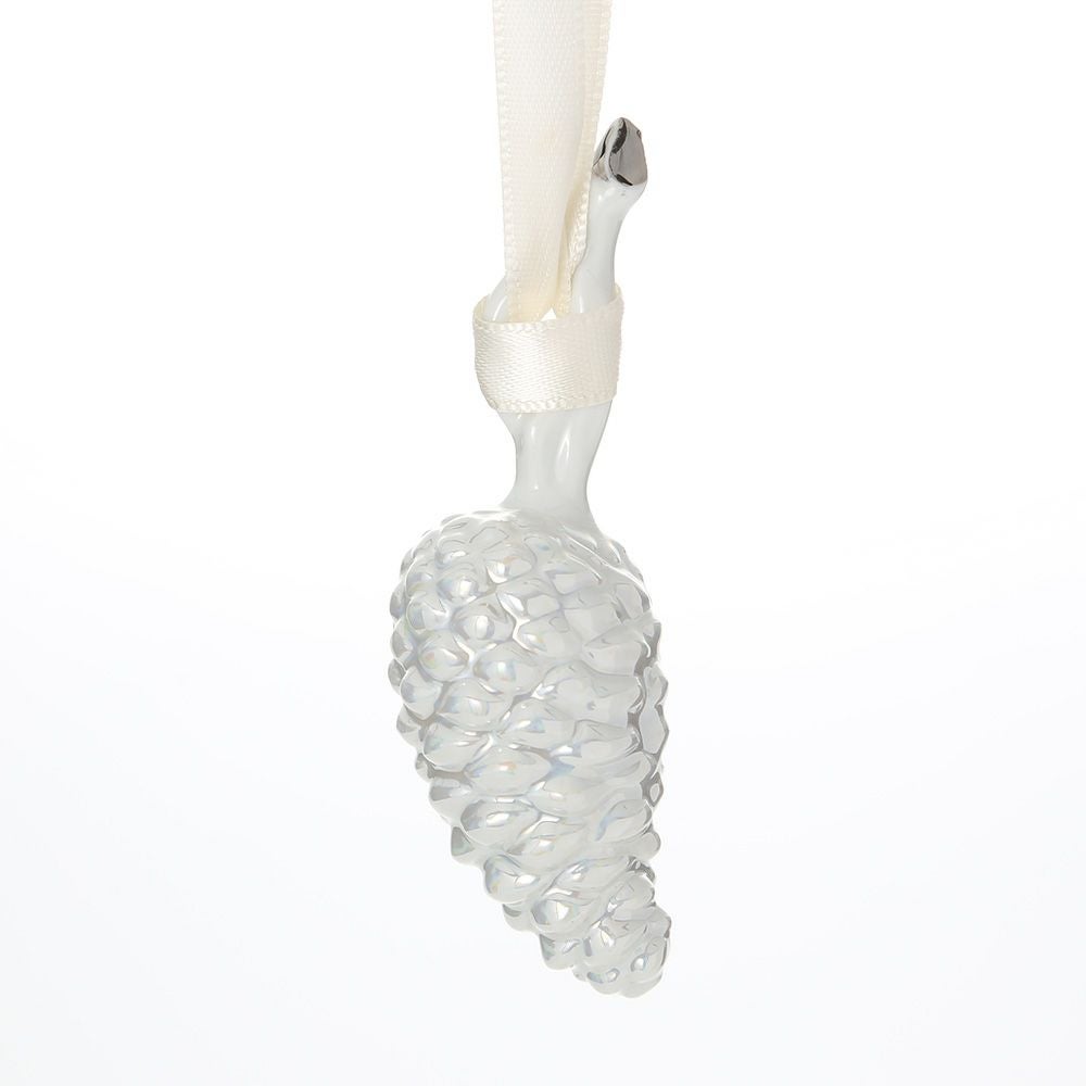 アウガルテン（AUGARTEN） クリスマスコレクション マツカサ シャイニーホワイト