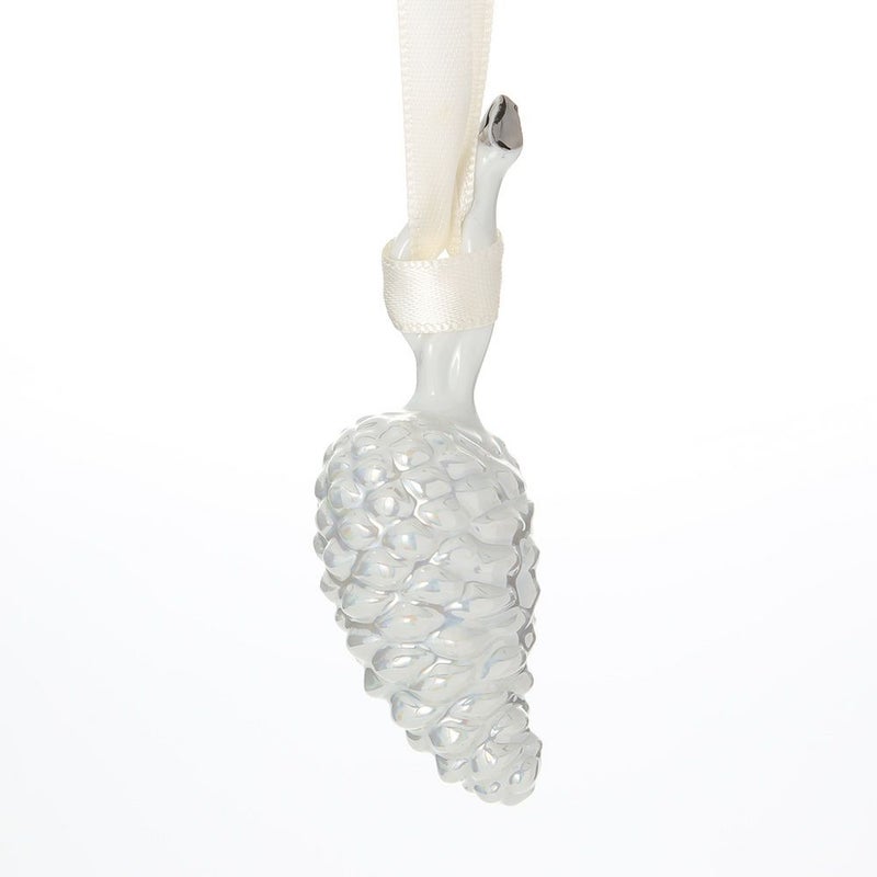 アウガルテン（AUGARTEN） クリスマスコレクション マツカサ シャイニーホワイト