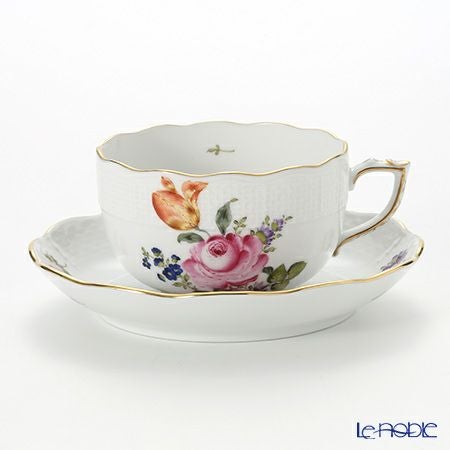 ヘレンド ザクセンフラワー VBSO-4 00724-0-00／724 ティーカップ＆ソーサー 200ml