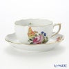 ヘレンド (HEREND) ザクセンフラワー VBSO-5 00724-0-00／724 ティーカップ＆ソーサー 200ml