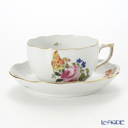 ヘレンド (HEREND) ザクセンフラワー VBSO-5 00724-0-00／724 ティーカップ＆ソーサー 200ml