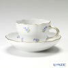 マイセン（Meissen） スキャタードフラワー／忘れな草 019310／00582 コーヒーカップ＆ソーサー 200ml