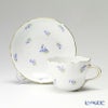 マイセン（Meissen） スキャタードフラワー／忘れな草 019310／00582 コーヒーカップ＆ソーサー 200ml