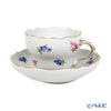 マイセン（Meissen） スキャタードローズ／忘れな草 コーヒーカップ＆ソーサー 200ml 019510／00582