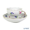 マイセン（Meissen） スキャタードローズ／忘れな草 コーヒーカップ＆ソーサー 200ml 019510／00582