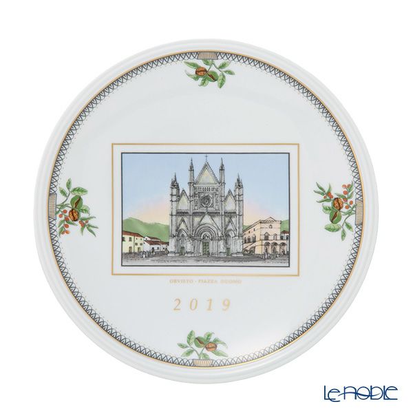 ジノリ1735／リチャード ジノリ（GINORI 1735／Richard Ginori） イヤープレート 2019年 オルヴィエート