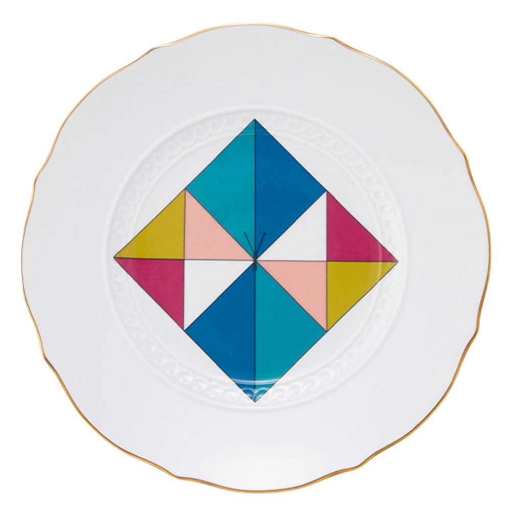 ジノリ1735／リチャード ジノリ（GINORI 1735／Richard Ginori）Bee White ビーホワイト ラウンドプラター 33cm