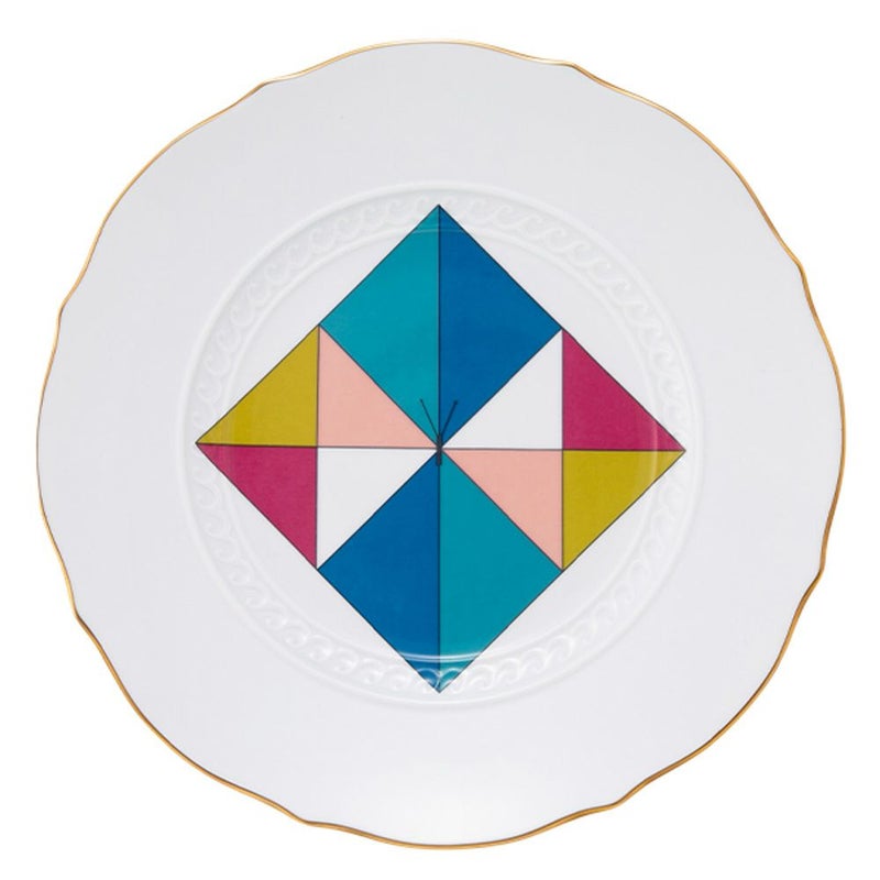 ジノリ1735／リチャード ジノリ（GINORI 1735／Richard Ginori）Bee White ビーホワイト ラウンドプラター 33cm