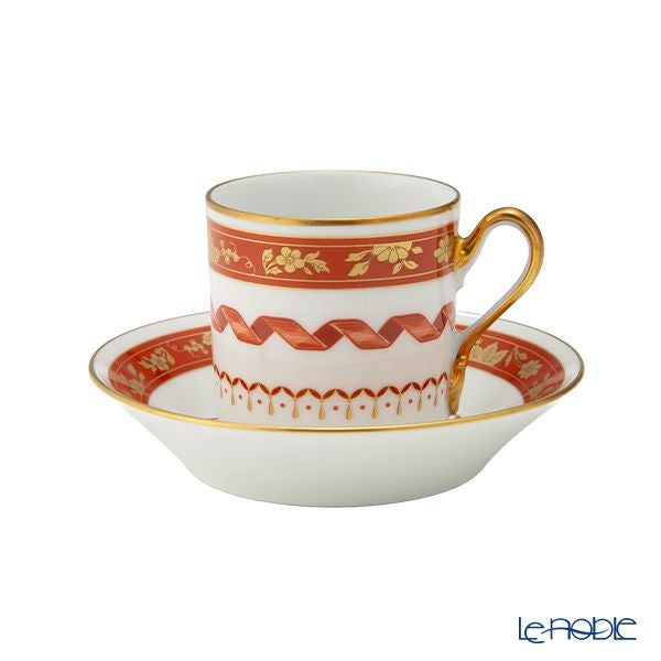 ジノリ1735／リチャード ジノリ（GINORI 1735／Richard Ginori）ピンチョ ロッソ コーヒーカップ＆ソーサー 115ml