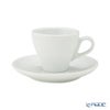 ジノリ1735／リチャード ジノリ（GINORI 1735／Richard Ginori）リドホワイト デミタスカップ＆ソーサー 75ml